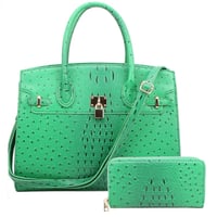 Image 2 of Purse & Wallet Satchel Set