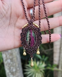 Image 3 of Ruby in Fuschite Antique Frame