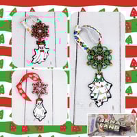 Image 1 of Christmas Spirit Snowflake Ornament