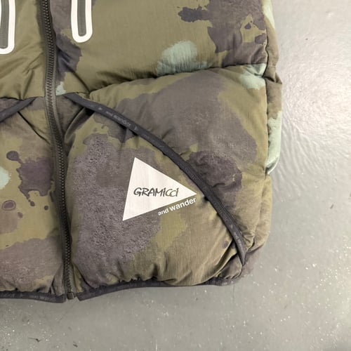 Image of  And Wander x Gramicci Down Vest, size medium 
