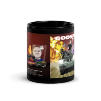 Image 5 of Godspeed black glossy mug