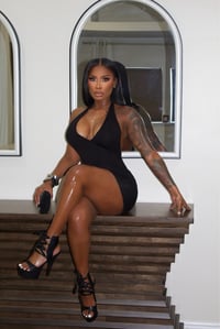 Image 1 of Litto Black Dress 