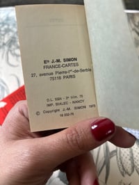 Image 6 of Le tarot cardinal, jeu rare de Grimaud, 1973!