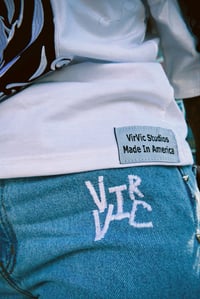 Image 5 of V.V.S. Blue Denim “Jorts”