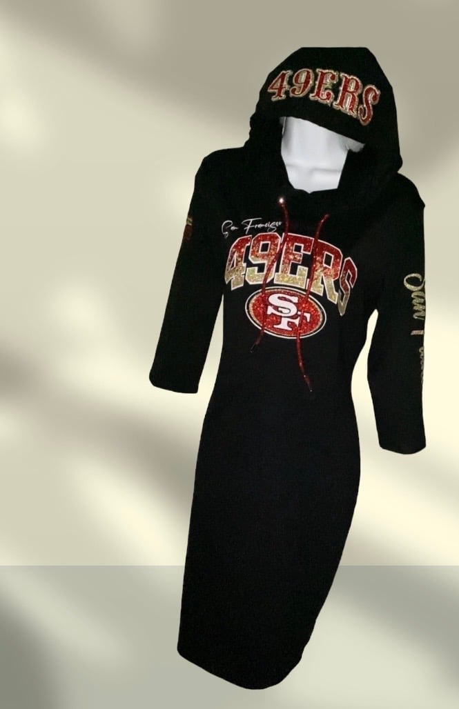 49ers Hoodie Dress
