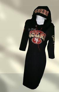 Image 1 of 49ers Hoodie Dress