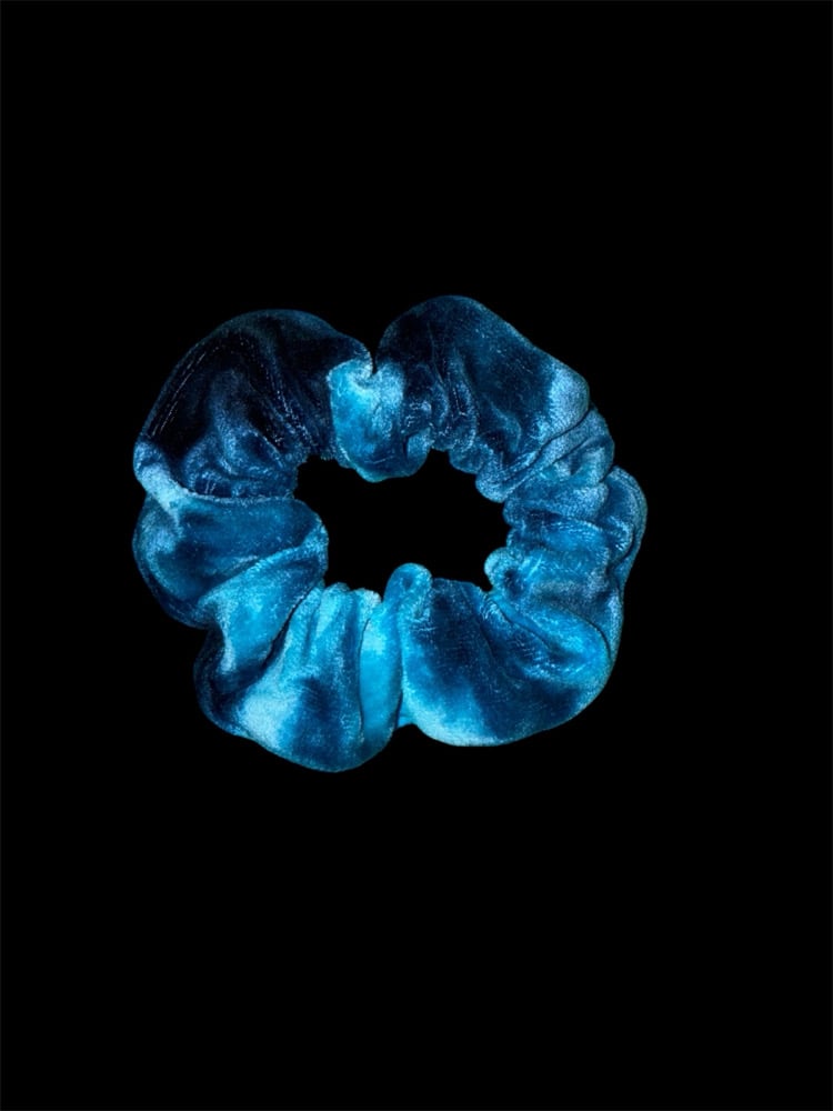 Image of Ocean Velour Scrunchie