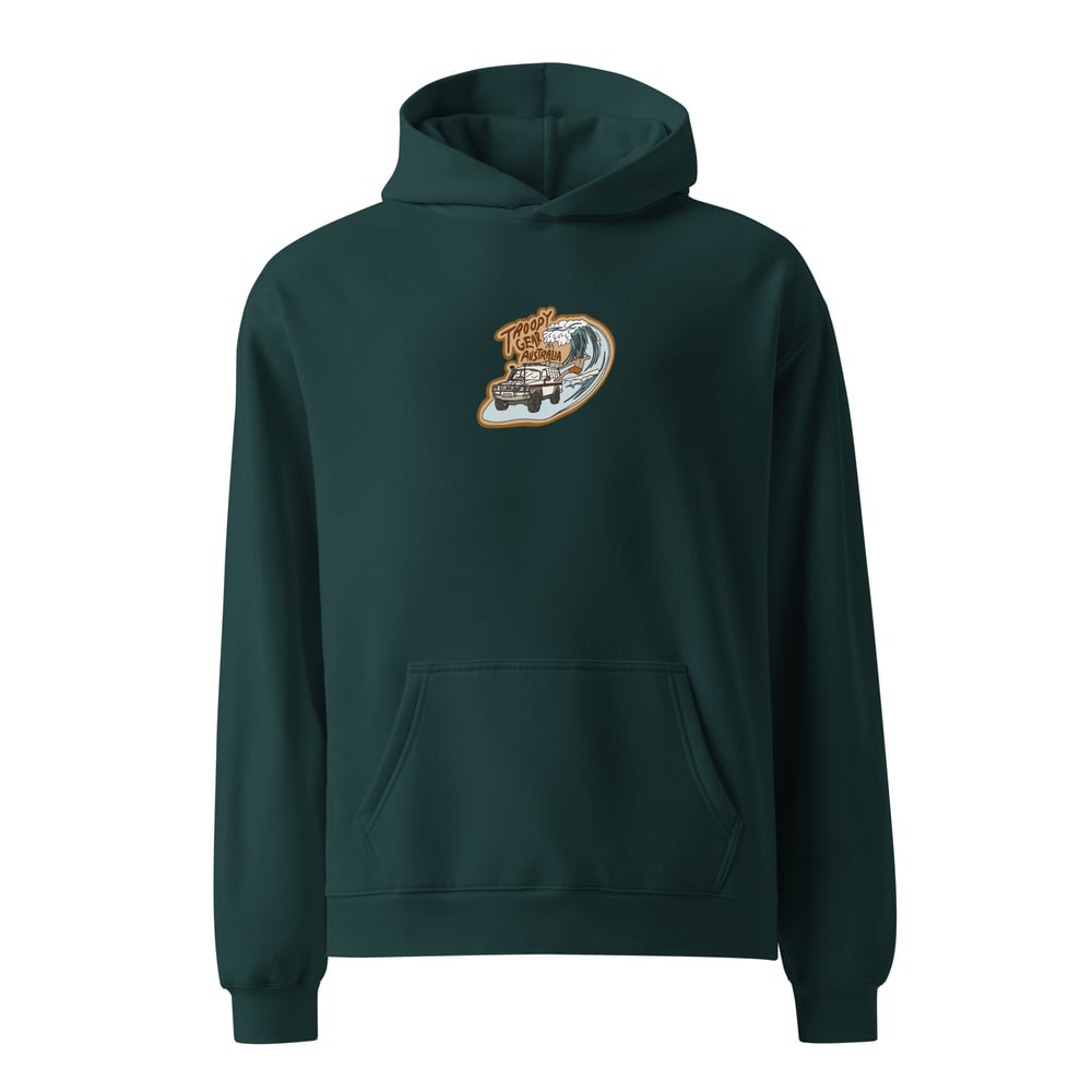 Image of Troopy Gear Australia Surfer Unisex Oversized Hoodie