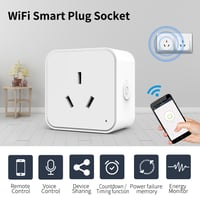 Image 2 of Tuya Smart Socket Power Strips Supplier WiFi Multi-Function intelligent Outlet AU Plug Wireless Remo