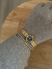 Image 1 of Vintage Gold 18K Gold Plated Pulsar By SEIKO - New in Tag