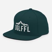 Image 4 of DGLFFL Mountains Snapback Hat (4 Color Options)