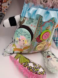 Image 2 of "Sasinia" bunny with pin button