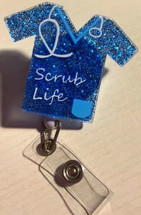 Image 4 of SCRUB LIFE BADGE  HOLDERS 