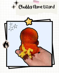 Image 2 of Chubby Flame Lizard