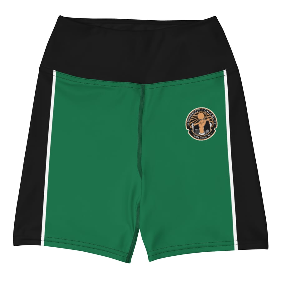 Image of Green Summer School Biker Shorts