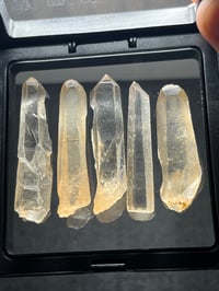Image 1 of Golden Quartz Points Congo Africa #2733