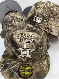 Image 1 of New Era 59Fifty Astros Real Tree APX
