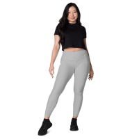 Image 5 of PHRZK "Aotearoa Forever" Grey Womens Leggings 