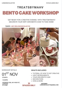 Ladies Bento Cake Workshop