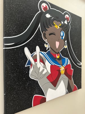 Image of Sailor Moon (Peace Sign)