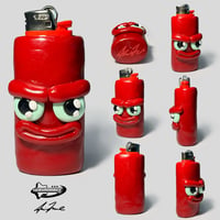 Image 1 of Spooky Krabs 1 Of 1 Clay Lighter Case