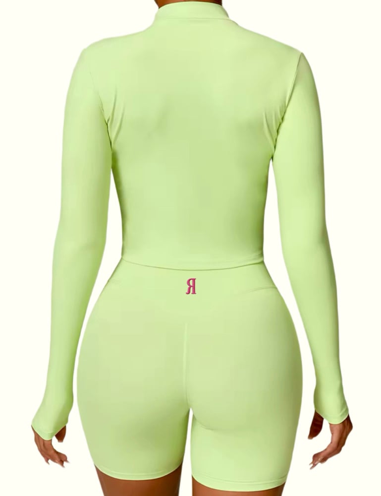 Image of LIME SHORTS 