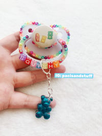 Rainbow Squishy Adult Pacifier