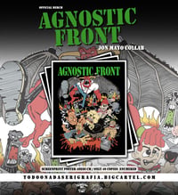 AGNOSTIC FRONT mayor mayo art SCREENPRINT LIMITED 