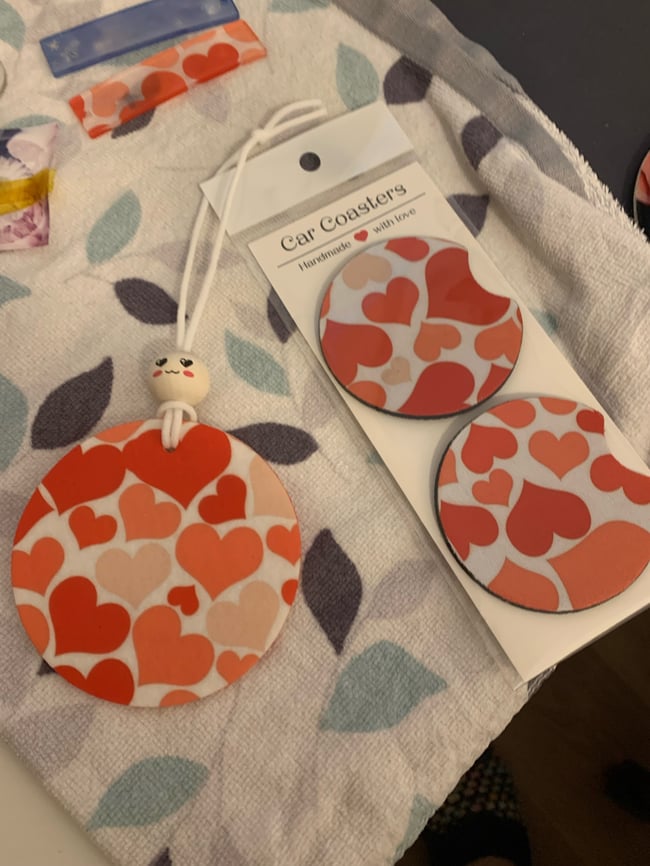 Circle air fresheners 