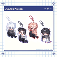 Image 1 of Jujutsu Kaisen Gradient Charms