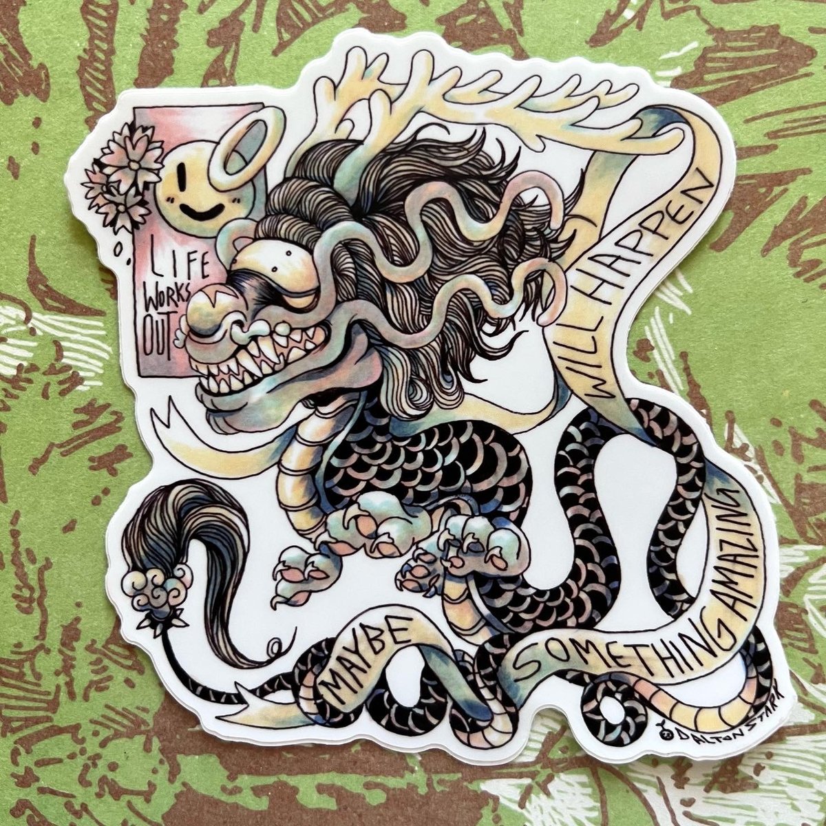 Image of Amazing Dragon Sticker
