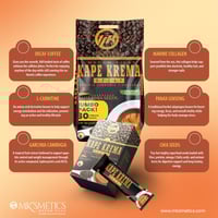 Image 2 of MK’smetics- KAPE KREMA ‘decaf’ coffee JUMBO - 30sachet