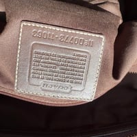 Image 3 of vintage Coach Hampton Signature Handbag