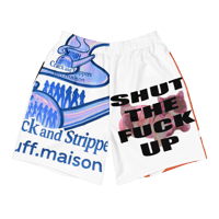 Image 1 of tuff2026 katalogueinho brown- white collage- Athletic Long Shorts