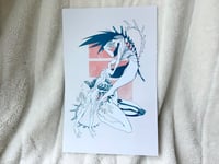 DOUBLE HELIX PRINT