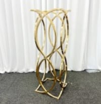 Image 1 of Gold Stainless Steel Centerpiece 90cm  For Rent Only 