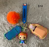 Image 3 of Halloween Theme Wristlet Keychains