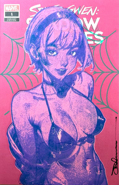 Image of SpiderGwen Xeno 3rd print