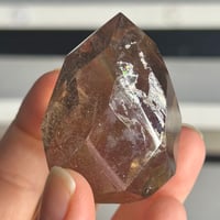 Image 5 of Smoky Quartz Faceted Flame (18A)