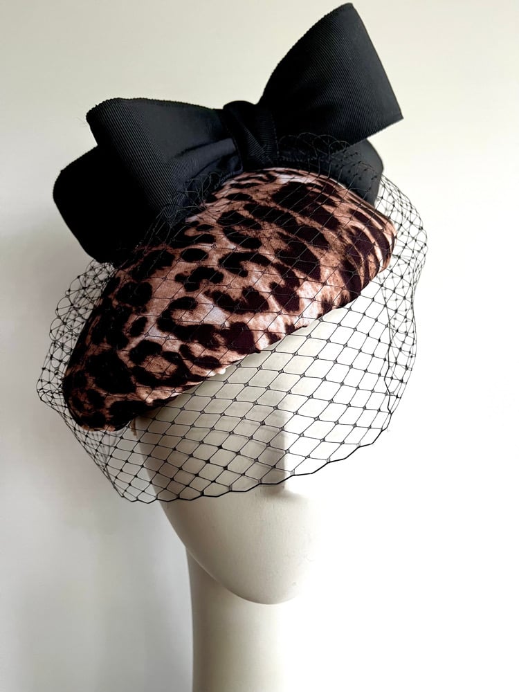 Image of Leopard beret #2