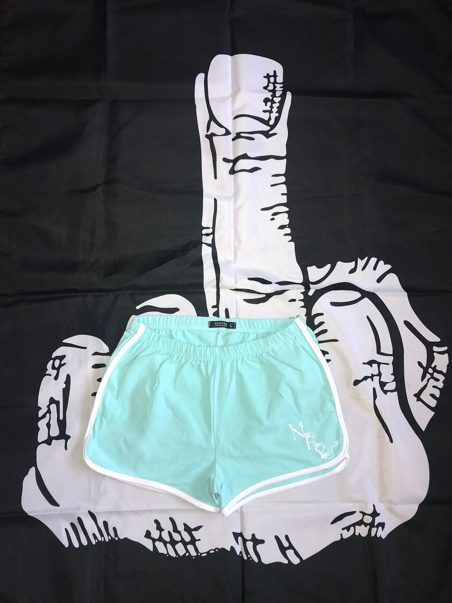 Image of NFY 🍑 Shorts (Mint Green)