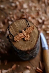 Image 3 of Raven Bird- Pendant Necklace 