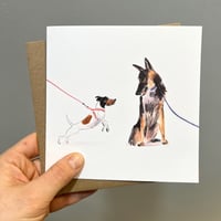 Image 3 of Canine Encounters - Set of 5 Luxury Greetings Cards