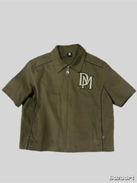 Image 1 of Oversized “Olive” Twill Mindset Jacket