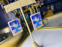 Image 1 of Tarot Card Earrings