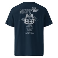 Image 1 of PA Murph Unisex organic ribbed neck t-shirt (Dark Color Option)