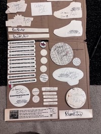 Image 5 of DP STICKER COLLECTION INDYS HUNNS PPS BOMBS THINK SIGNED