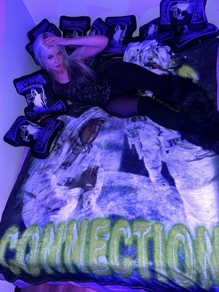 Image of Man on the moon Blaket 