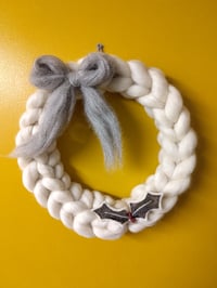 Image 1 of Christmas Wool Wreath Workshop - Weds 26th Nov Hebden Bridge 