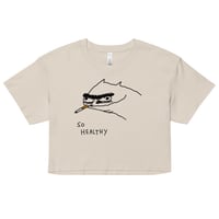 Image 4 of so healthy Women’s crop top 